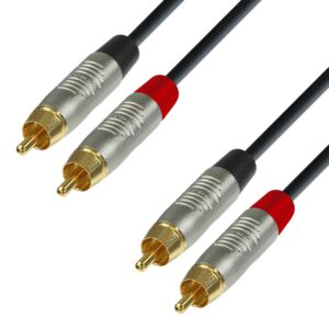 Adam Hall 4 Star Audio Cable 2 x Cinch auf 2 x Cinch 0,3m