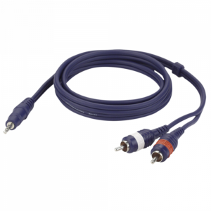 DAP FL30 - stereo mini-jack to 2 RCA male L/R 1,5 m