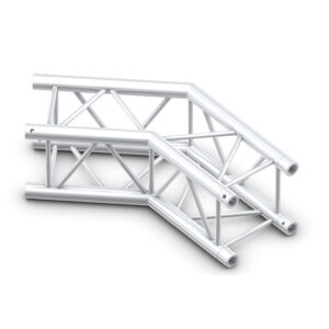 Milos Pro-30 Square G Truss - 135° Corner - Heavy Duty Silber | Schwarz