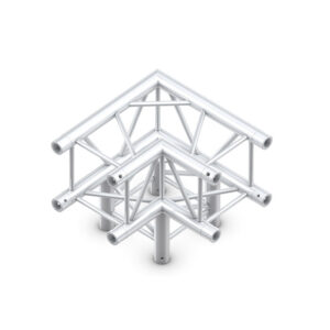 Milos Pro-30 Square G Truss - Corner 3-way Silber | Schwarz