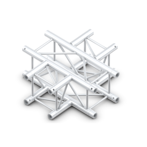 Milos Pro-30 Square G Truss - Cross 4-way 710 Silber | Schwarz