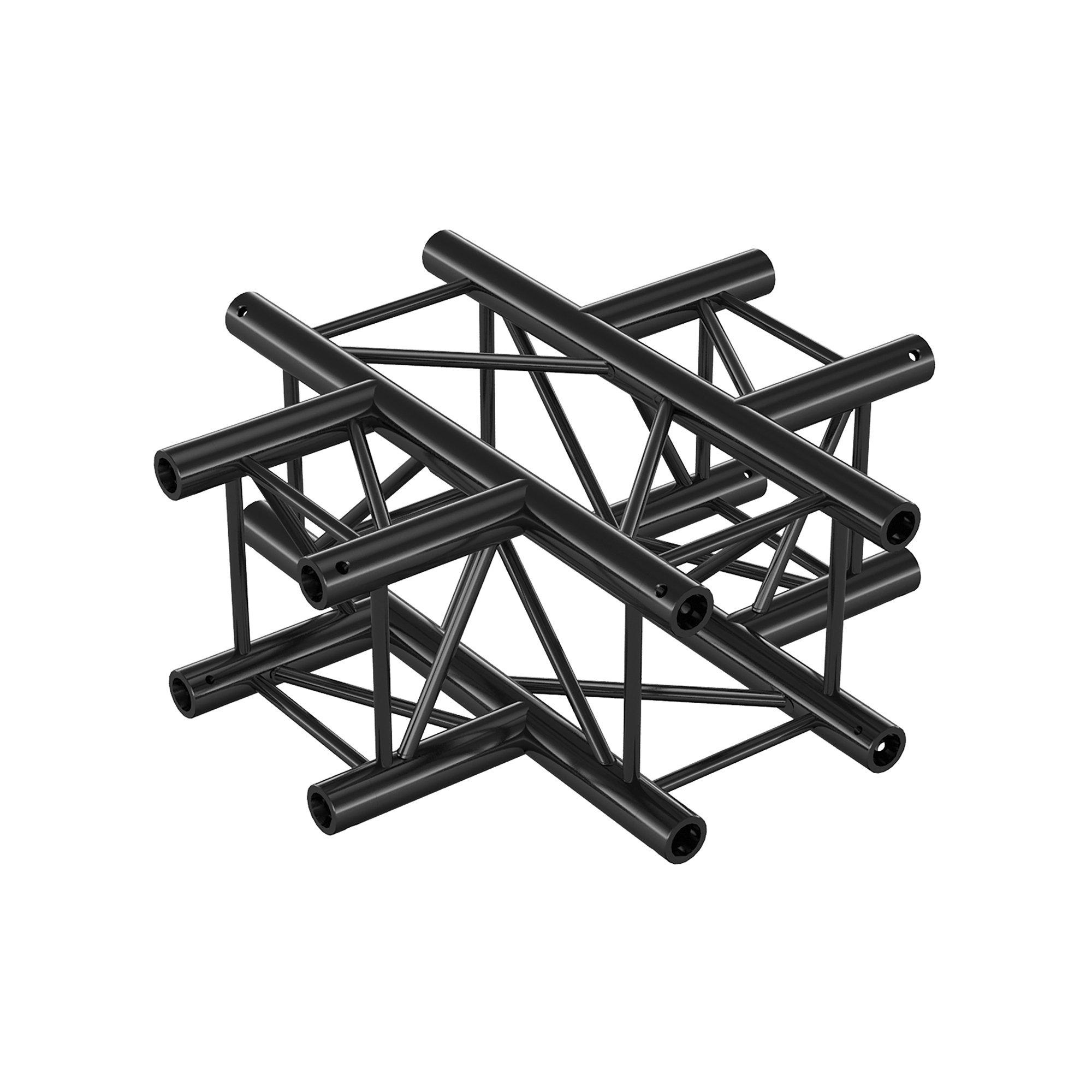 Milos Pro-30 Square G Truss - Cross 4-way 710 Silber | Schwarz – Bild 2