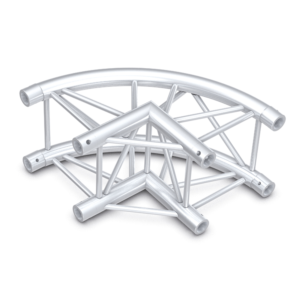 Milos Pro-30 Square G Truss - Circle 500 Corner Silber
