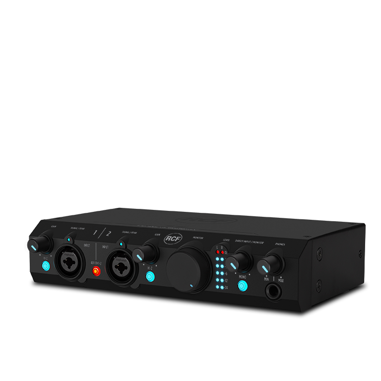 RCF TRK Pro2 24 Bit / 192 kHz USB-AUDIOINTERFACE