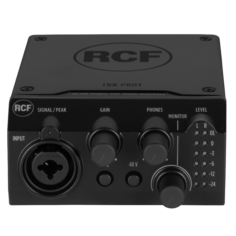 RCF TRK Pro1 24 Bit / 192 kHz USB-AUDIOINTERFACE – Bild 2