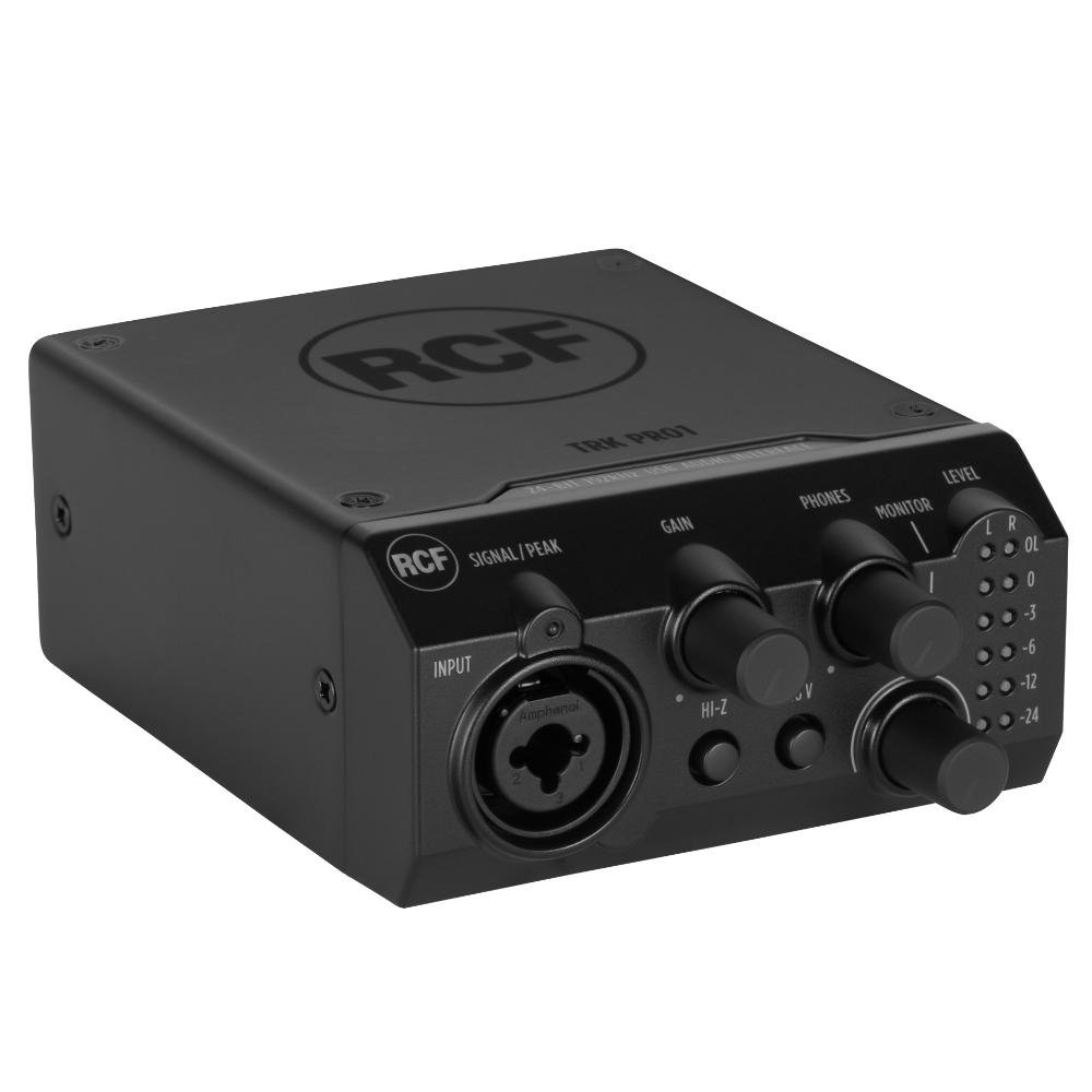 RCF TRK Pro1 24 Bit / 192 kHz USB-AUDIOINTERFACE – Bild 4