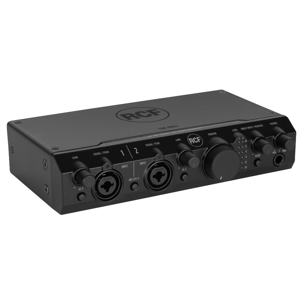 RCF TRK Pro2 24 Bit / 192 kHz USB-AUDIOINTERFACE – Bild 4